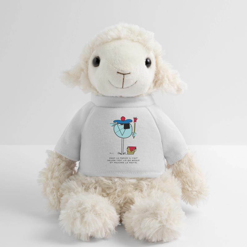 La devise du Marin Mouton en peluche Annika MiniFeet®