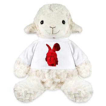Tête du monument Hermann - Mouton en peluche Annika MiniFeet® - blanc - Devant