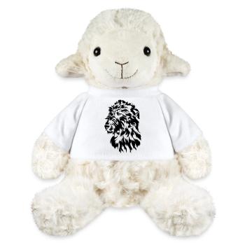 Irish Wolfhound head - MiniFeet® Sheep Annika - white - Front
