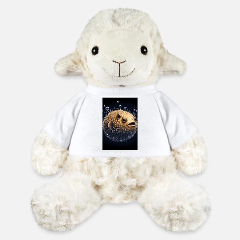 Puffer fish Puffer fish Puffer fish Pufferfish - MiniFeet® Sheep Annika - white