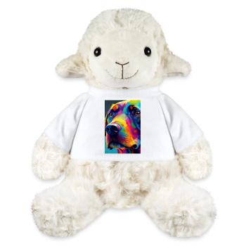 Labrador Dog Colorful - MiniFeet® Sheep Annika - white - Front