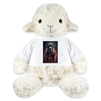 Cane Corso Dog Fire - Mouton en peluche Annika MiniFeet® - blanc - Devant
