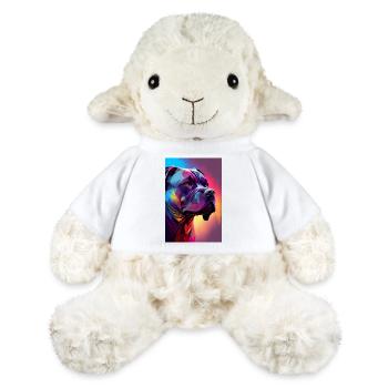 Cane Corso Hund Chien - Mouton en peluche Annika MiniFeet® - blanc - Devant