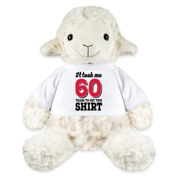 60 Geburtstag - MiniFeet® Schaf Annika - Weiß - Vorne