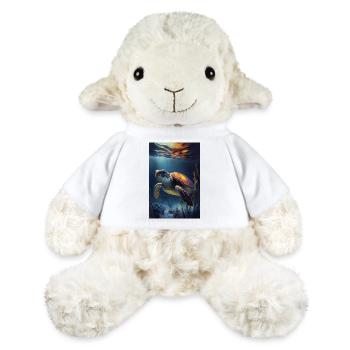 Tortue Tortue de mer Tortues - Mouton en peluche Annika MiniFeet® - blanc - Devant