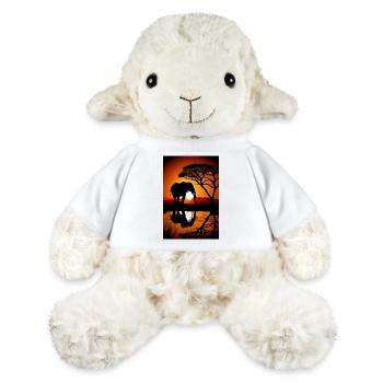 Elephant Animal Elephant Zoo Animal - MiniFeet® Sheep Annika - white - Front