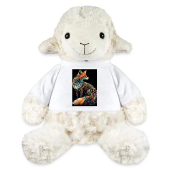 Ornement animal renard renard - Mouton en peluche Annika MiniFeet® - blanc - Devant