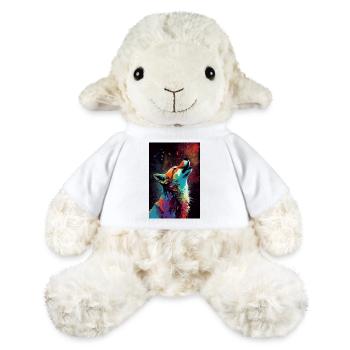 Fuchs Füchse Tier howl Animal - MiniFeet® Schaf Annika - Weiß - Vorne