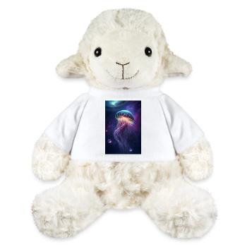 Méduses Galaxie des méduses - Mouton en peluche Annika MiniFeet® - blanc - Devant