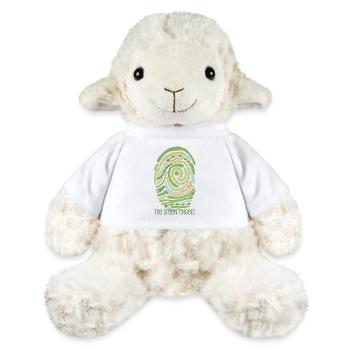 Empreinte digitale du jardin - Mouton en peluche Annika MiniFeet® - blanc - Devant
