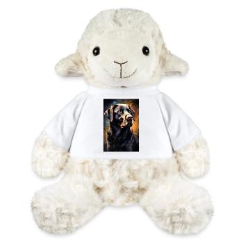 Labrador Hund Dog - MiniFeet® Sheep Annika - white - Front