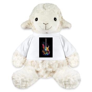Guitare Guitariste Musicien Guitare acoustique - Mouton en peluche Annika MiniFeet® - blanc - Devant
