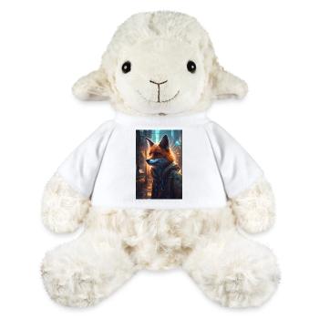 Renard Renard Animal Futuriste - Mouton en peluche Annika MiniFeet® - blanc - Devant