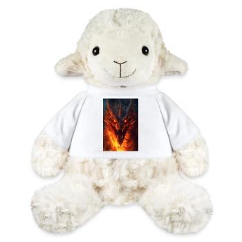 Dragon Mystique Dragon Fantasme Brûlant - Mouton en peluche Annika MiniFeet® - blanc - Devant