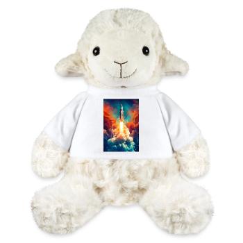 Fusée Astronautes Espace Espace Fumée - Mouton en peluche Annika MiniFeet® - blanc - Devant
