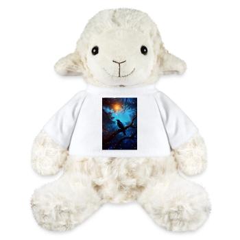 Corbeau Corbeau Corbeau Oiseaux Animal - Mouton en peluche Annika MiniFeet® - blanc - Devant