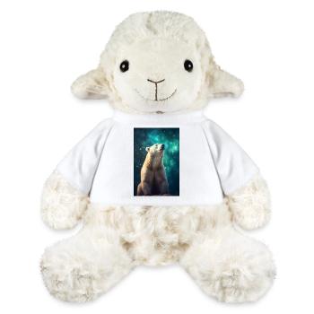 Eisbär Eisbären Tier Nordpol Galaxy - MiniFeet® Schaf Annika - Weiß - Vorne