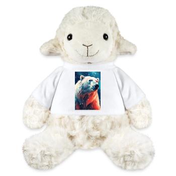Eisbär Eisbären Tier Nordpol Colorful - MiniFeet® Schaf Annika - Weiß - Vorne