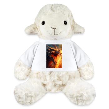 Dragon Mystical Dragon Fantasy Animal - MiniFeet® Sheep Annika - white - Front