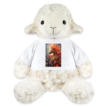 Licorne Licornes Conte de fées Animal magique - Mouton en peluche Annika MiniFeet® - blanc - Devant