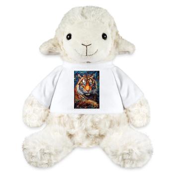 Tigre Animal Zoo Animal Sauvage Couleur - Mouton en peluche Annika MiniFeet® - blanc - Devant
