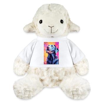 Labrador Hund Dog - MiniFeet® Sheep Annika - white - Front