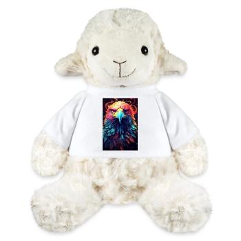 Eagle Animal Eagle Bald Eagle Colorful - MiniFeet® Sheep Annika - white - Front