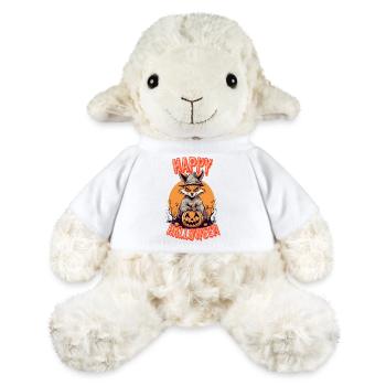 Gruselige Halloween-Fuchsdruck - MiniFeet® Schaf Annika - Weiß - Vorne