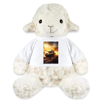 Tank Military Army Tank Driver Main Battle Tank Cool - MiniFeet® Sheep Annika - white - Front