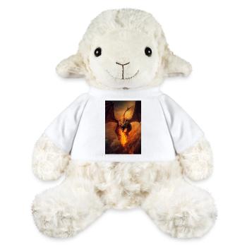 Dragon Mystic Dragon Fantasy flying - MiniFeet® Sheep Annika - white - Front