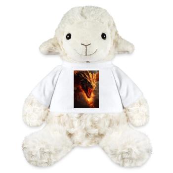 Dragon Mystic Dragon Fantasy Animals - MiniFeet® Sheep Annika - white - Front