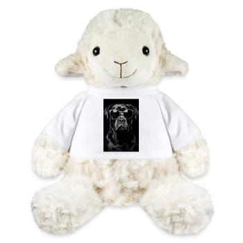 Lunettes de soleil Cane Corso pour chien - Mouton en peluche Annika MiniFeet® - blanc - Devant