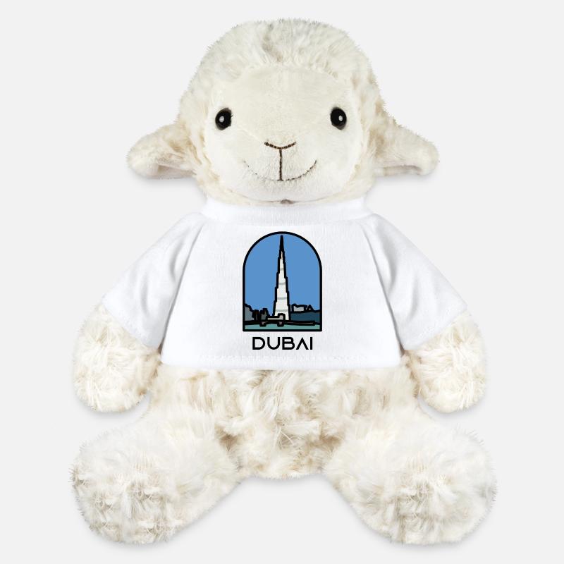 Dubai - Burj Khalifa - MiniFeet® Sheep Annika - white