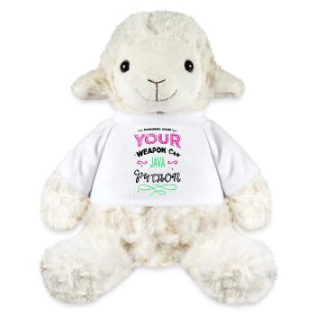 funny software engineering web development bday - MiniFeet® Sheep Annika - white - Front