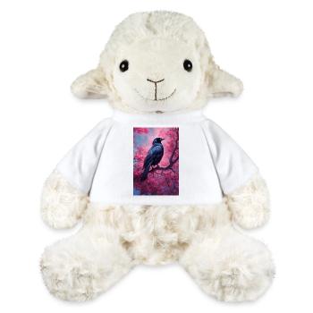 Corbeau, Corbeau, Corbeau, Corbeau, Oiseau, Animal, Animal - Mouton en peluche Annika MiniFeet® - blanc - Devant