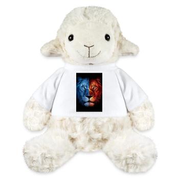 Lion Lion Animal Africa Animal - MiniFeet® Sheep Annika - white - Front