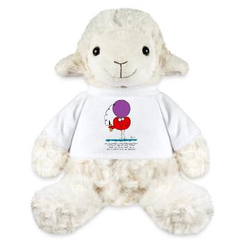 En essayant continuellement... - Mouton en peluche Annika MiniFeet® - blanc - Devant