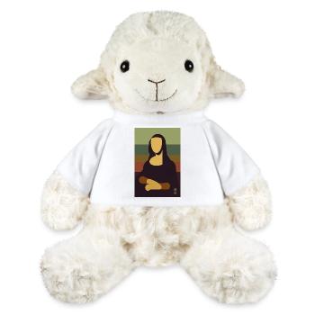 Mona Lisa - Mouton en peluche Annika MiniFeet® - blanc - Devant