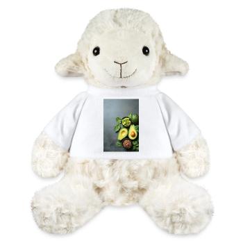 Avocado Spinach Anthracite - MiniFeet® Sheep Annika - white - Front