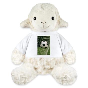 Sport - Football dans les buts - Mouton en peluche Annika MiniFeet® - blanc - Devant
