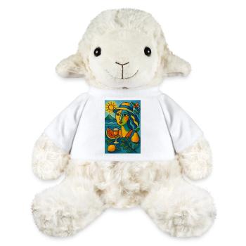 Brise d’été - Mouton en peluche Annika MiniFeet® - blanc - Devant