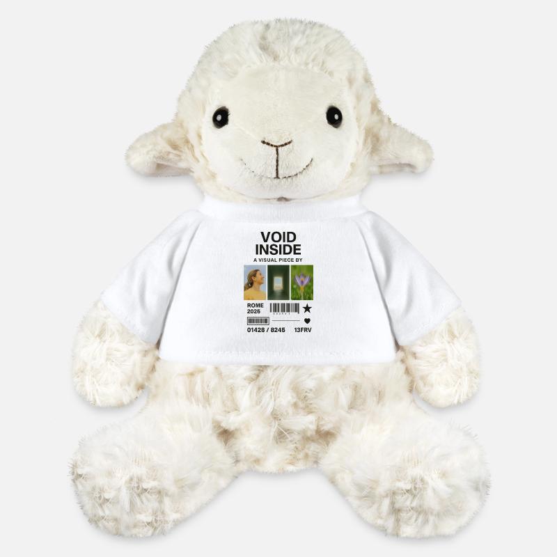 Inner Void: Collage Light Flower - MiniFeet® Schaf Annika - Weiß