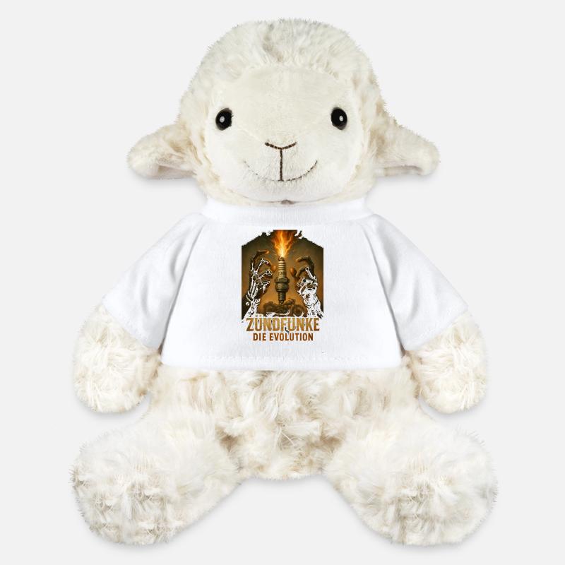 ZÜNDFUNKE – L’évolution - Mouton en peluche Annika MiniFeet® - blanc