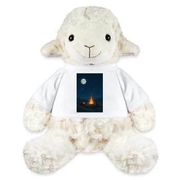 Moonlit night at the campfire - MiniFeet® Sheep Annika - white - Front