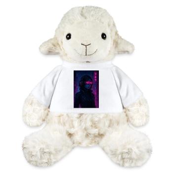 Cyberpunk Neon Pilot - MiniFeet® Sheep Annika - white - Front