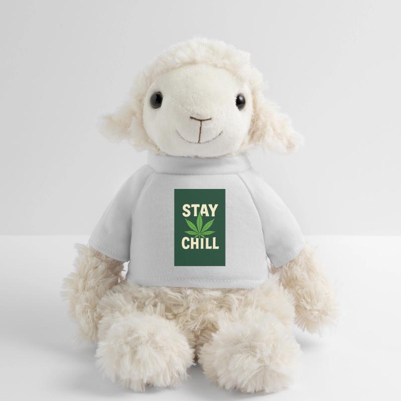 Stay Chill Feuille de Cannabis Mouton en peluche Annika MiniFeet®
