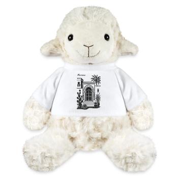 Morocco Door Arch Desert Plants - MiniFeet® Sheep Annika - white - Front