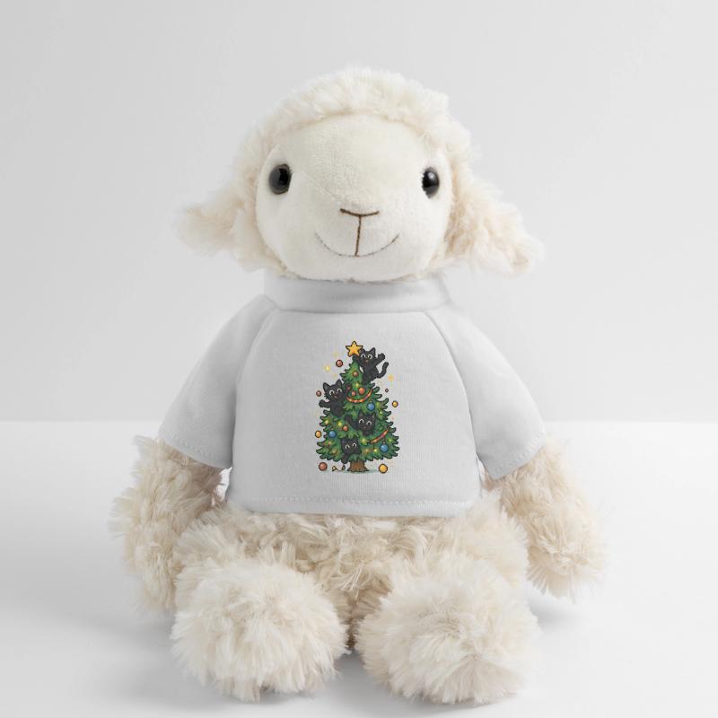 Weihnachtsbaum mit frechen Katzen MiniFeet® Schaf Annika