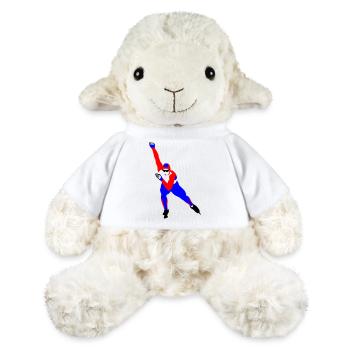 speed skating - MiniFeet® Sheep Annika - white - Front