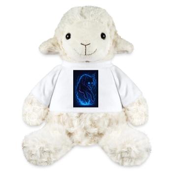 Neon Wolf in Thunder Darkness - MiniFeet® Sheep Annika - white - Front